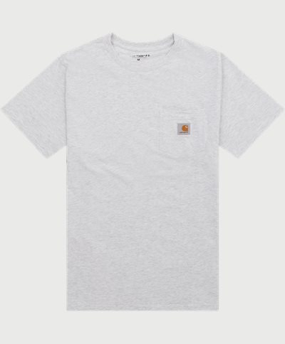 Carhartt WIP T-shirts S/S POCKET T-SHIRT I030434 Grå